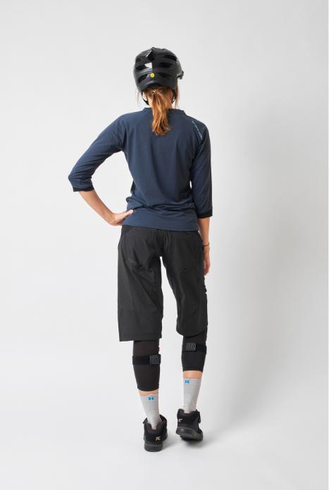 Produktbild dirtlej Trailscout MTB Shorts Ladies, schwarz/tütkis, S (S)