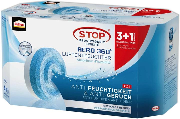 Produktbild Pattex AERO 360° Neutral Tabs Nachfüllpack 4x450g (4 x)