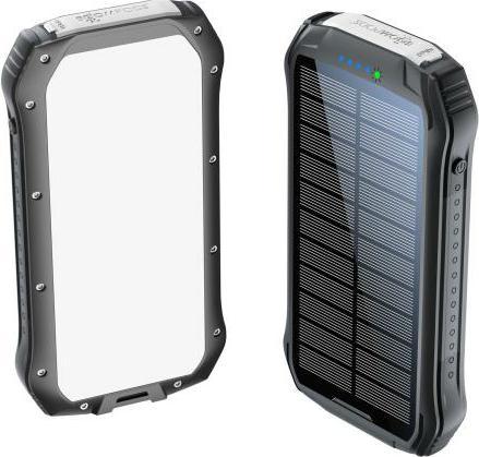 Immagine prodotto Boompods Neutron Solar Powerbank 10.000mAh nero (10000 mAh, 37 Wh)