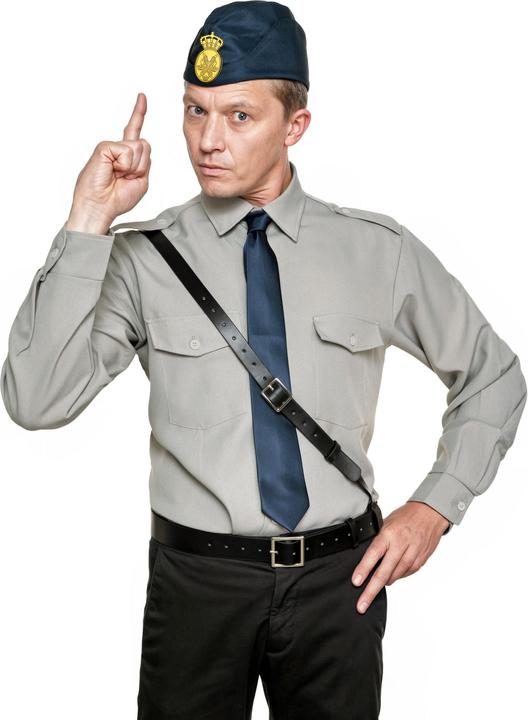 Image du produit Maskworld Pippi Langstrumpf – Kling & Klang Polizisten Kostüm (XL)