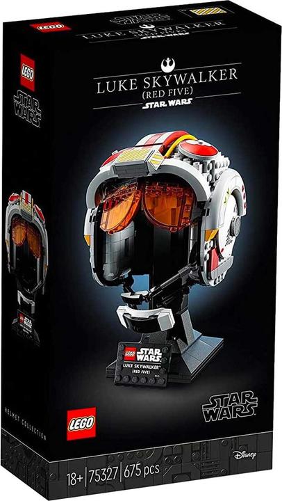 Actual product image LEGO Luke Skywalker helmet (75327, LEGO Star Wars)
