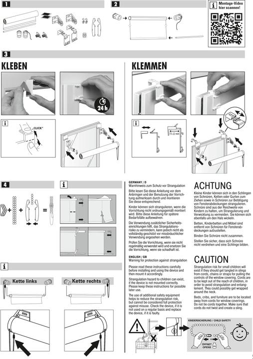 Image du produit Gardinia EASYFIX Rollo Thermo ÉCONOMIE D'ÉNERGIE (85 x 210 cm)