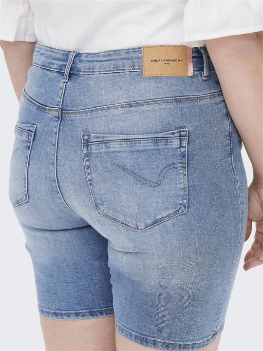 Produktbild Only Curvy CARLaola Reg Destroyed Jeansshorts (46)