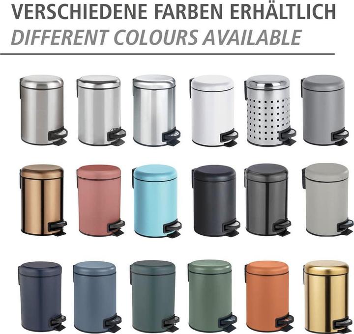 Actual product image Wenko Leman pedal bin (3 l)