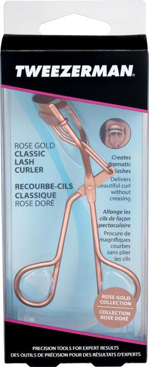 Tweezerman Rose Gold Metal Eyelash Curler (Classic Lash Curl er)