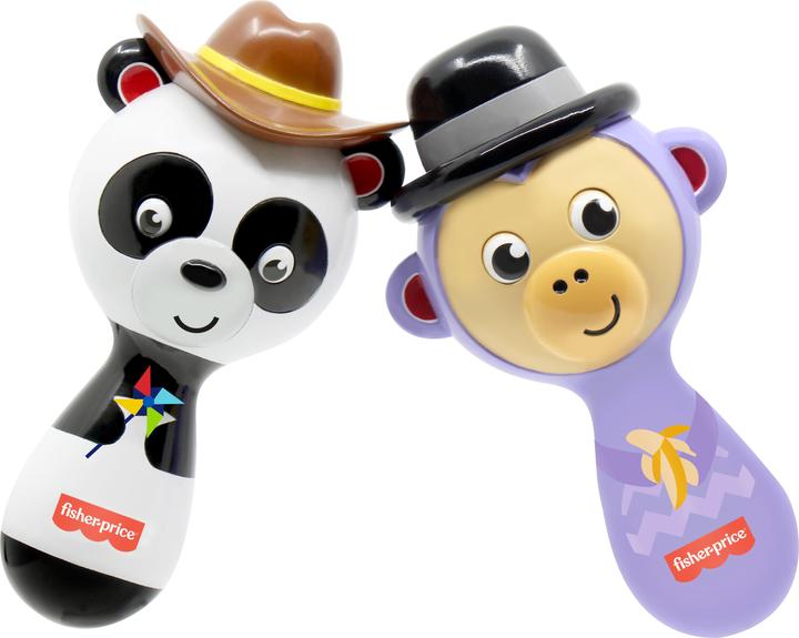 Produktbild Fisher-Price Maracas (Spanisch, Französisch, Portugiesisch, Englisch)