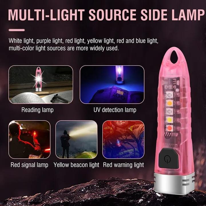 Actual product image Boruit V1 Led flashlight - 12 Modes - 400 Lumens (7.30 cm, 400 lm)