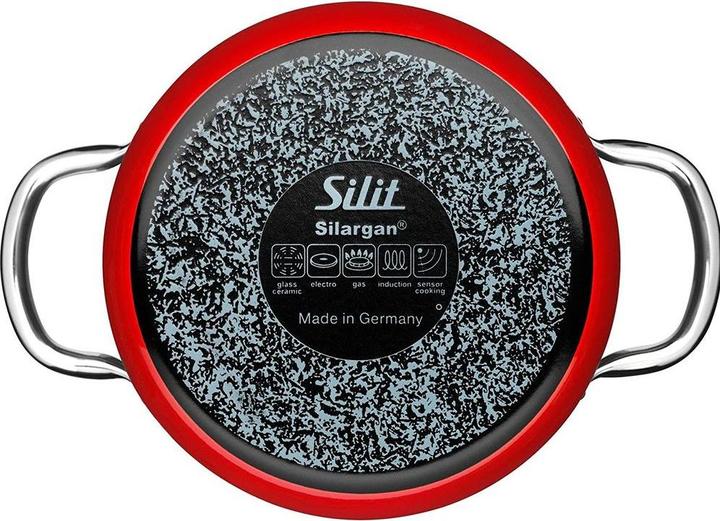 Actual product image Silit Pot Set 4 Piece Passion Red (24 cm, Pan set + pot set)