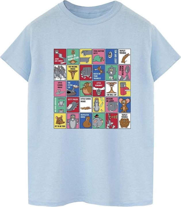 Immagine prodotto Tom & Jerry Grid Squares Maglietta Uomo (XL)