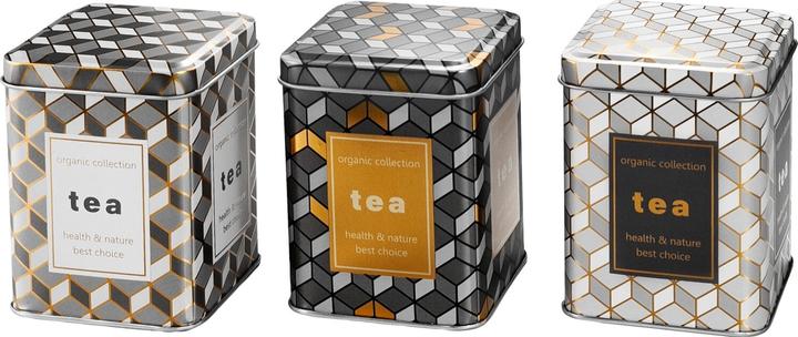 Actual product image Ibili Teedosen 7,6 x 7,6 x 10 cm Für alle Teeliebhaber – zum aufbewahren von losen Tee