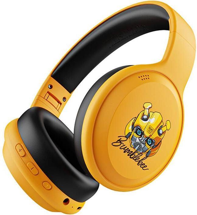 Immagine prodotto Transformers Cuffie wireless TF-G06 (giallo) (8 h, Cablato, Senza fili)