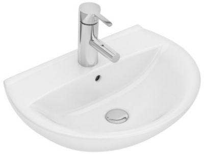 Produktbild Geberit IFØ Ifö Spira Waschtisch 50x36 cm mit geschwungener Vorderkante und ohne Hahnloch und Überlauf - für (360 mm, 500 mm)