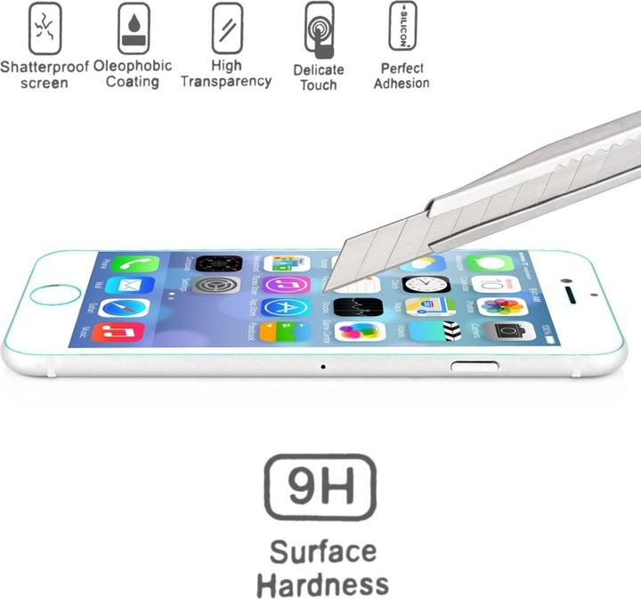 Immagine prodotto Nalia Vetro protettivo (1 Pezzo/i, Apple iPhone 6 Plus, Apple iPhone 6s Plus)