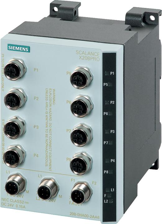Produktbild Siemens 6GK5208-0HA10-2AA6 (8 Ports)