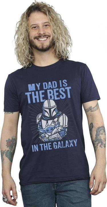 Produktbild Star Wars Mandalorian Best Dad TShirt (4XL)