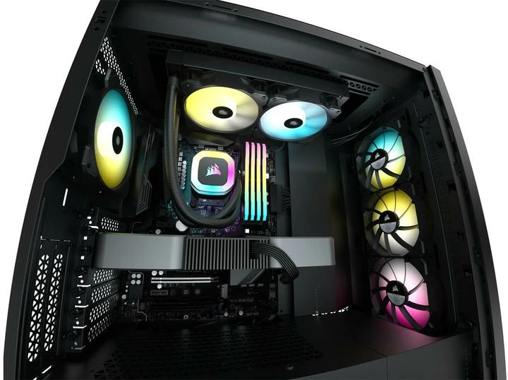 Actual product image Corsair H100 RGB