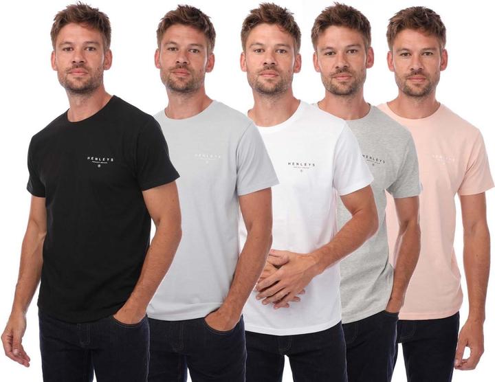 Henleys Hencing TShirt (5erPack)