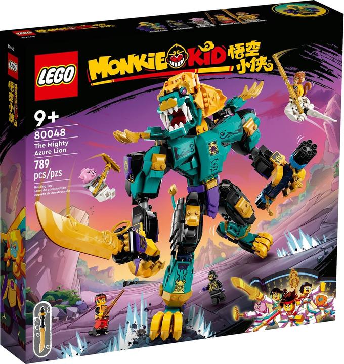 Immagine prodotto LEGO Monkie Kid Il potente Leone Azzurro (80048, LEGO Monkie Kid)