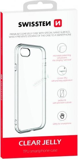 Image du produit Swissten Clear Jelly Coque transparente pour iPhone 8/7 Plus (Apple iPhone 8 Plus, Apple iPhone 7s Plus)