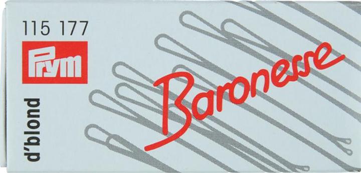 Produktbild Baronesse Klemmen 120er Box 5cm dunkelbl (12 Stk.)