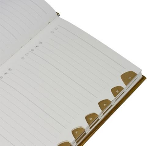 Image du produit Paperblanks Carnet d'adresses Mini Schiksal (10 x 14 cm, À rayures, Couverture rigide)