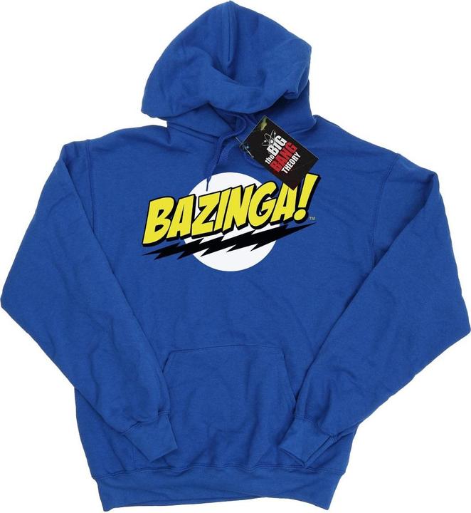 Actual product image Dam Mens Sheldon Bazinga Hoodie (XXL)