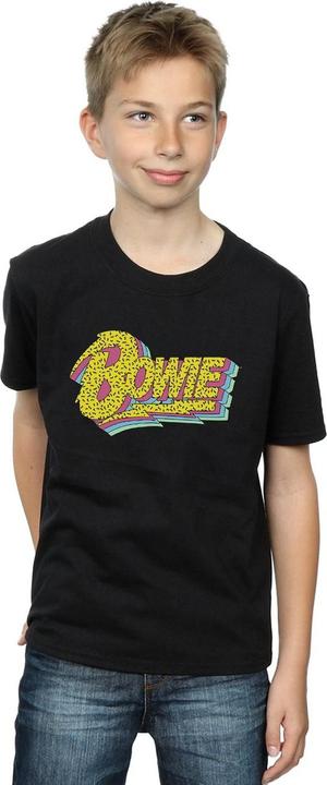 Immagine prodotto David Bowie Moonlight 90s Logo Maglietta Ragazzi (152, 158)
