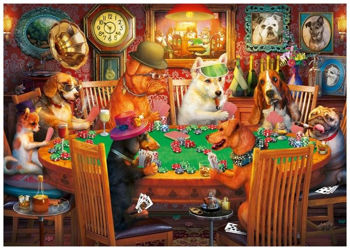 Produktbild Heidi Cheese Line HeiDi Art Puzzle 500 pcs. 5094 Poker Night (500 Teile)