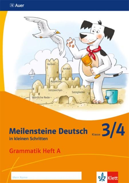 Actual product image Meilensteine. Deutsch Grammatik Heft A Klasse 3/4 Ausgabe ab 2017 (German, Martina, Mohnen, Nicole/Zerr, 2017)