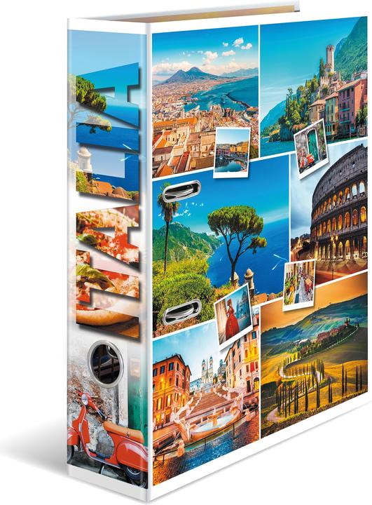 Produktbild Herma Ordner Italien 7 cm, Mehrfarbig (A4, 70 mm, 1 Stück)