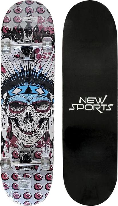 Produktbild New Sports Skateboard Skeleton Länge 78,7 cm, ABEC 7 (30.98")