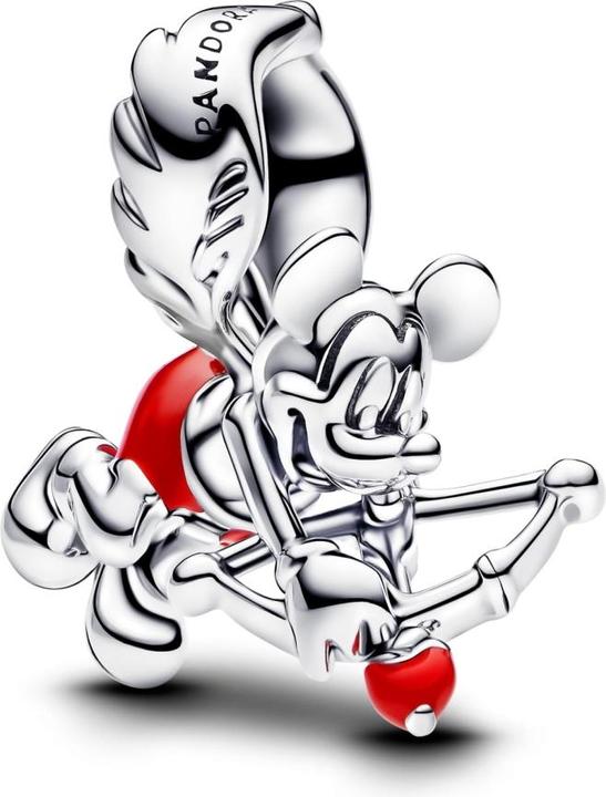 Produktbild Pandora Disney Mickey Mouse Cupid Charm (Sterlingsilber, Emaillelack)
