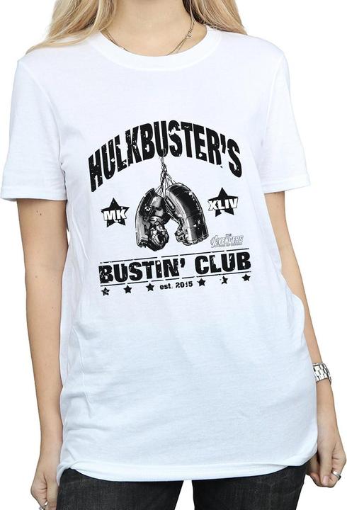 Image du produit - T-shirt IRON MAN HULKBUSTER'S BUSTIN' CLUB - Femme (XXL)