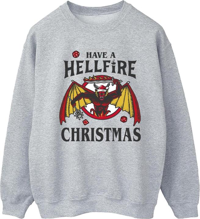 Image du produit Netflix - Sweat STRANGER THINGS HELLFIRE CHRISTMAS - Femme (XXL)