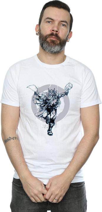 Actual product image Mens Thor Circle T-Shirt (XL)