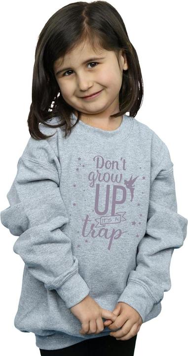 Actual product image Disney Girls Tinker Bell Don't Grow Up Sweatshirt (152, 158)
