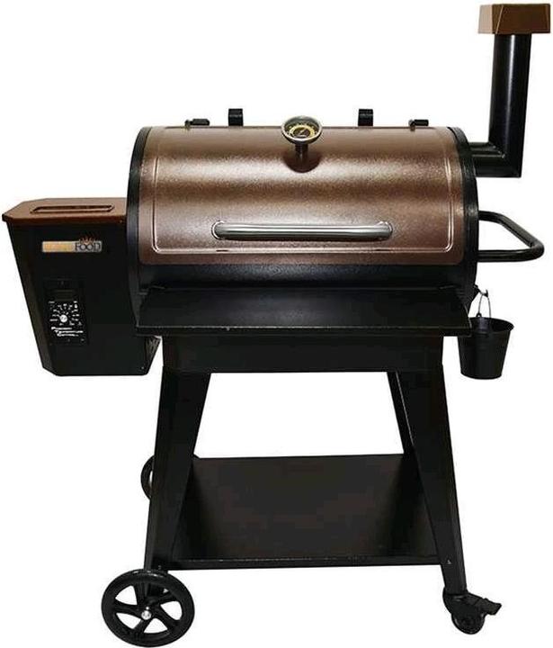 Produktbild Royal Food RFPB 2870 Pelletgrill mit Grillrost aus Edelstahl Kochfläche 65x42 cm