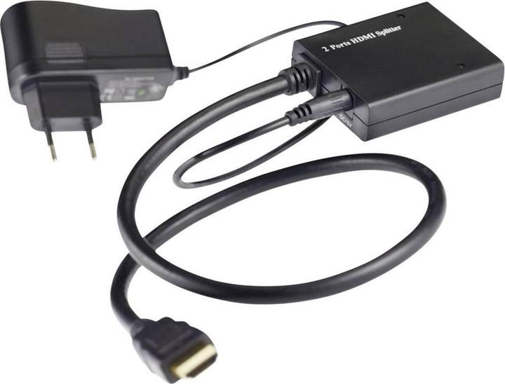 Actual product image Inakustik HDMI splitter