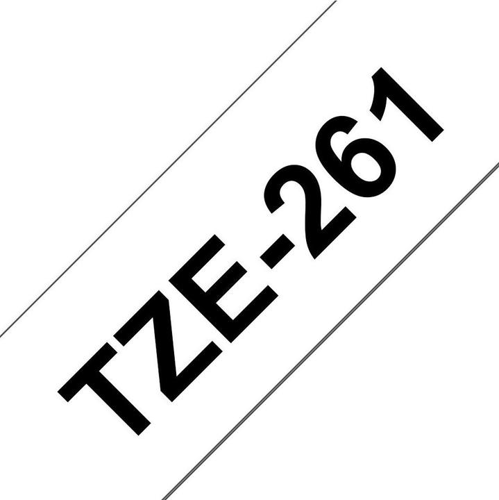 Produktbild Brother Tze-261 (3.60 cm, Weiss, Schwarz)