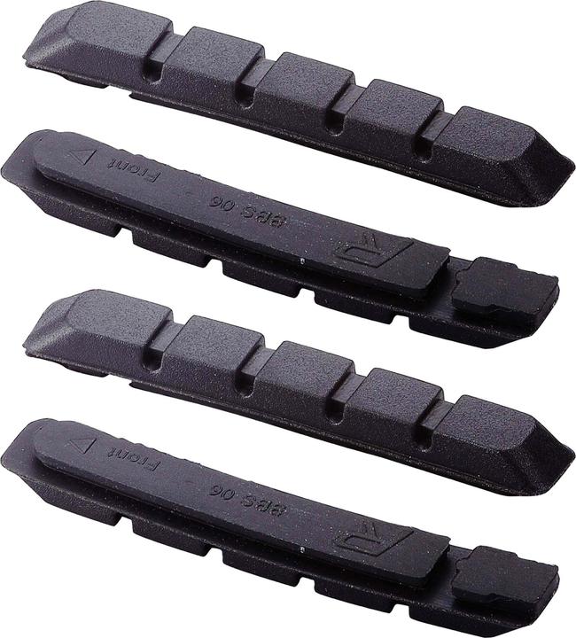 Actual product image BBB Replacement brake pads VeeStop BBS-06 4 pieces, black (Rubber)