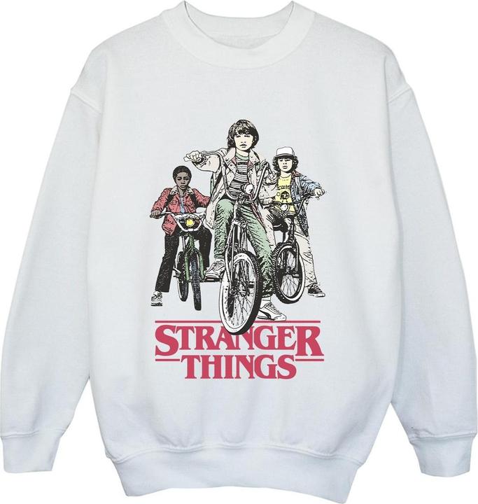Immagine prodotto Netflix Stranger Things Retro Bikers Felpa Ragazzi (152, 158)