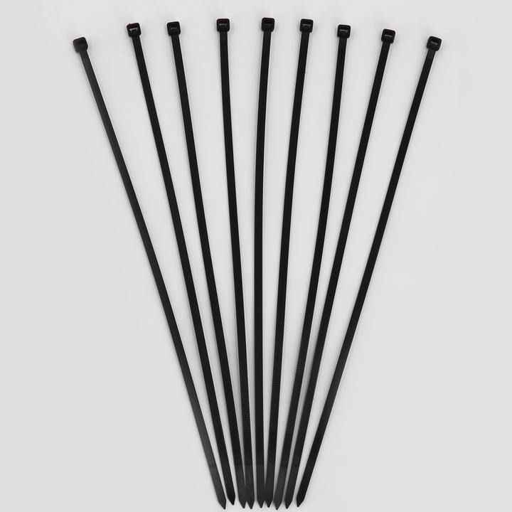 Image du produit Aquagart 100 Kabelbinder 300mm x 4,8mm für Schattiernetz Zaunblende Tennisblende Bauzaun
