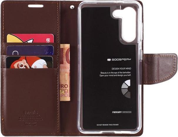 Actual product image Goospery Bravo Diary Series (Samsung Galaxy S21+)
