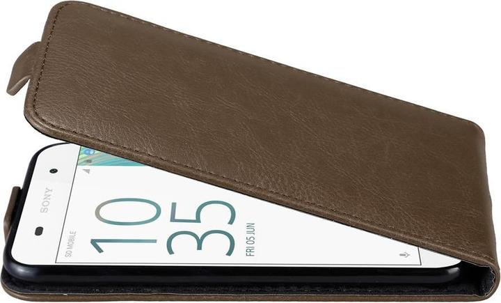 Immagine prodotto Cadorabo Flip come copertura invisibile (Sony Xperia E5)