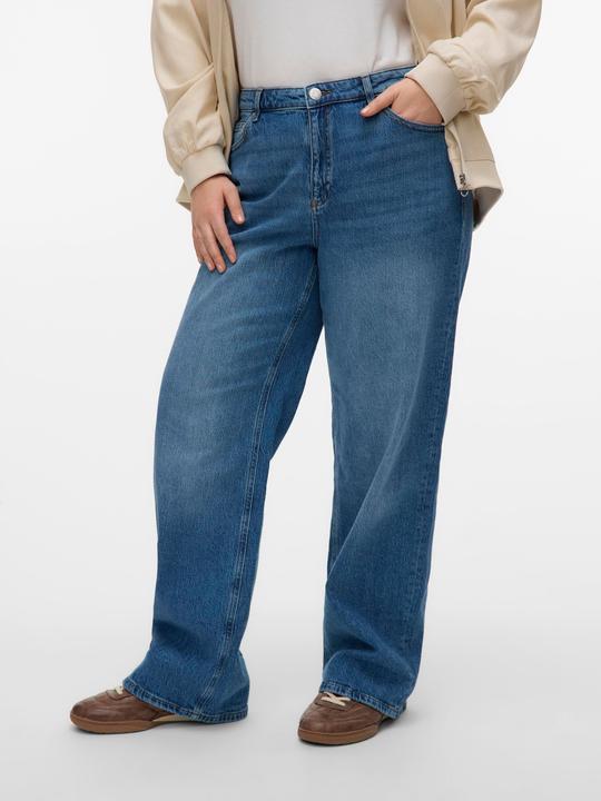 Produktbild Vero Moda VMCTESSA Hohe Taille Weiter Beinschnitt Jeans Weit geschnitten (46)