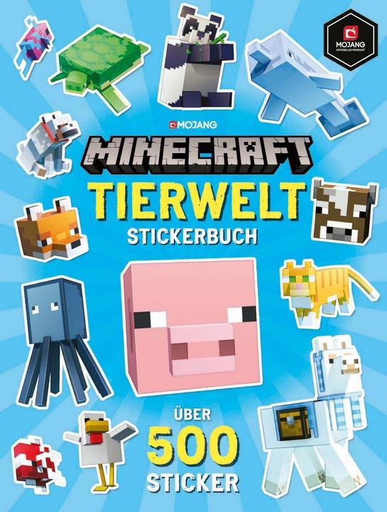 Image du produit Minecraft Tierwelt Stickerbuch (Allemand, Minecraft, 2020)