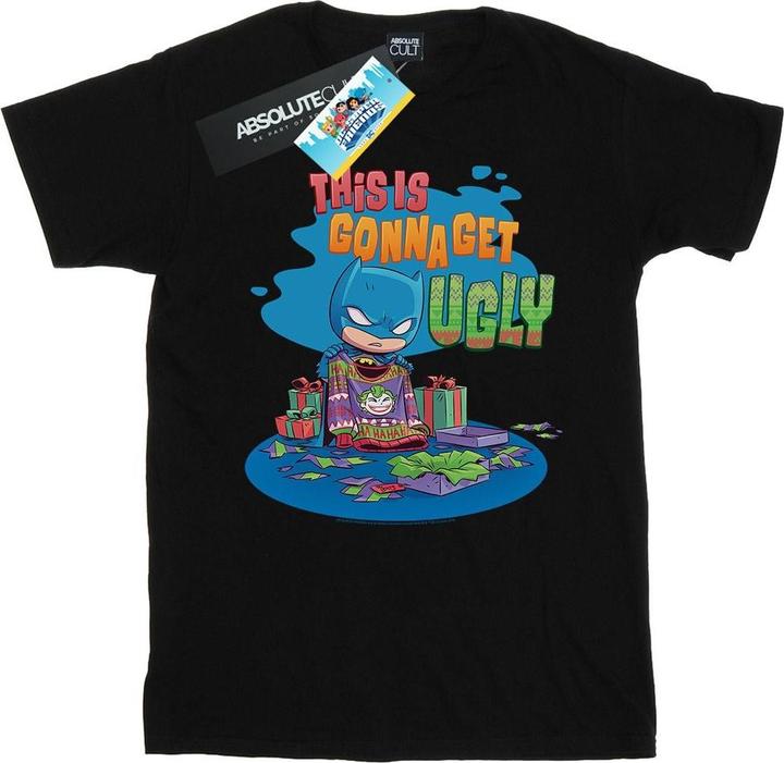 Produktbild Super Friends Batman Joker Christmas Jumper TShirt (4XL)