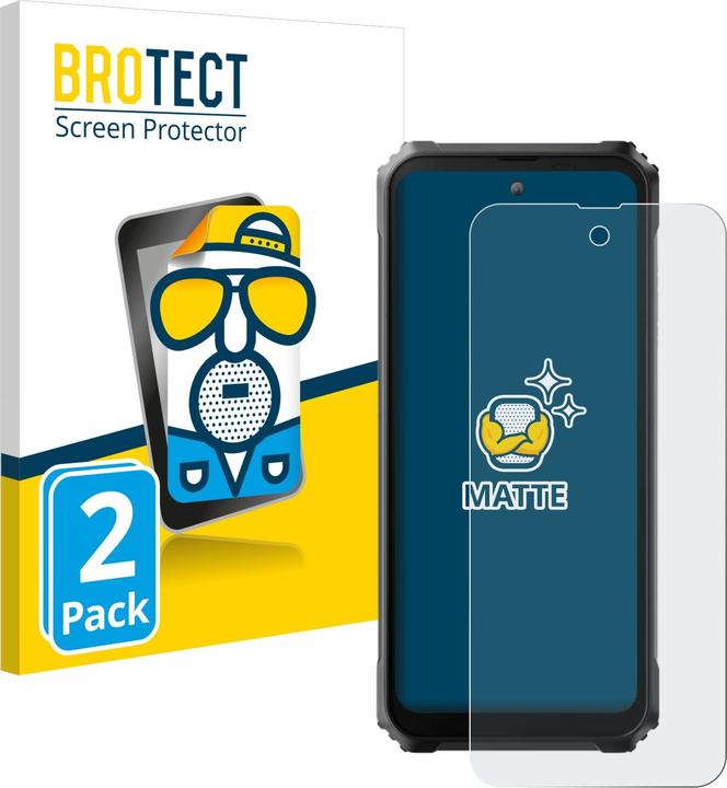 Actual product image BROTECT Protector Anti-Glare (2 Piece, Blackview BL9000)