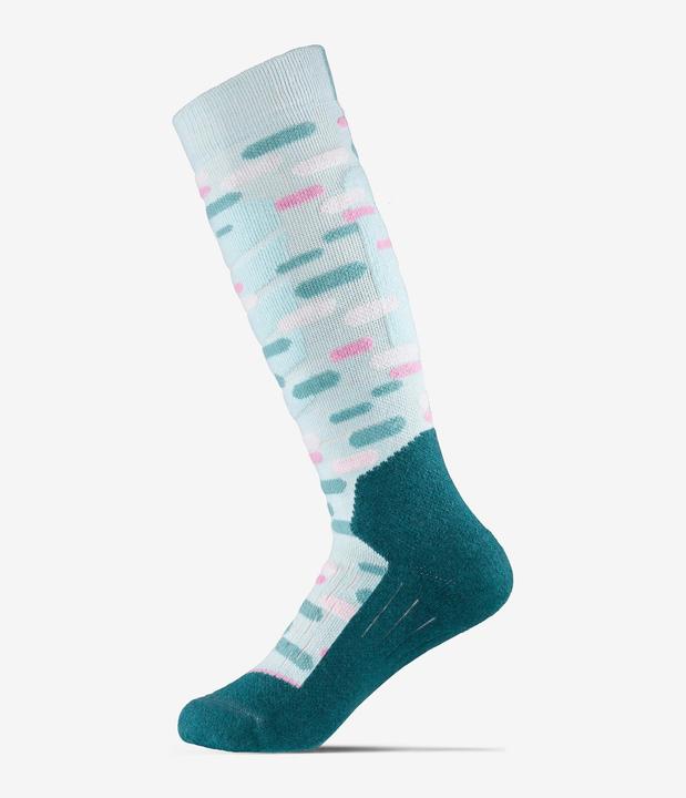 Produktbild Wedze Ski- und Snowboardsocken Kinder 100 - blaue Motive (35, 38)