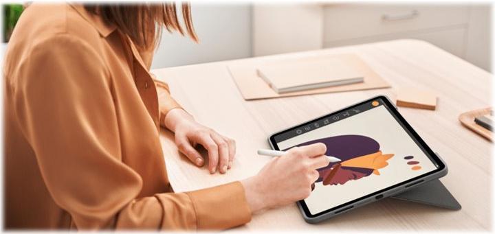 Produktbild Logitech Combo Touch (DE, iPad Pro 12.9 2021 (5. Gen), iPad Pro 12.9 2022 (6. Gen))